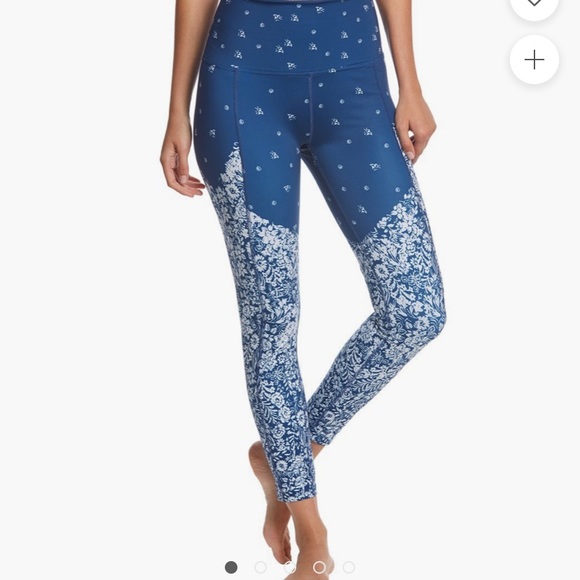 Free People Movement Sunny Bandana Yoga Leggings. - Picture 1 of 5